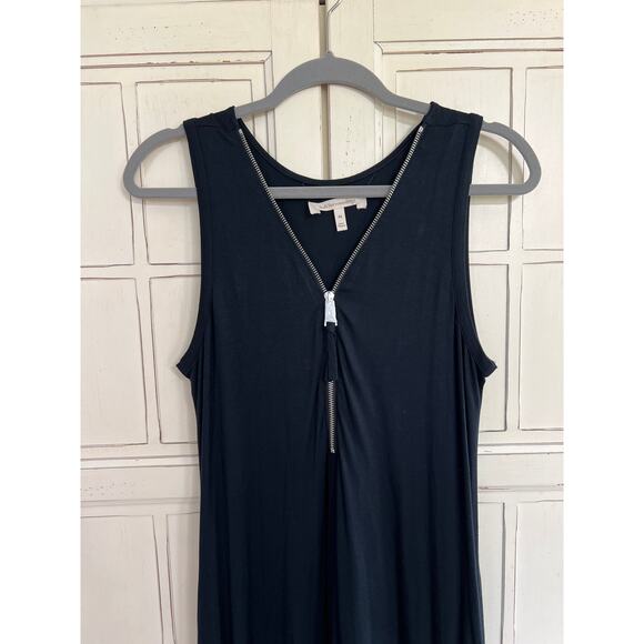 NWOT Soft Surroundings size PS petite small black sleeveless dress with pockets - Picture 2 of 5